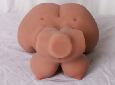 50cm bbw female sex doll torso light brown natural skin plump curves 13 1