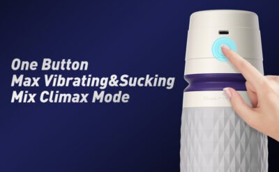 Automatic Male Masturbator – 8 Vibration Suction Modes for 4