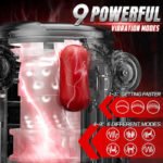 Der Beste Offene Stoßende Automatische Masturbator mit 9 Thrill-Modi & Vibration – Ultimativer Kick für Männer! – Bild 5
