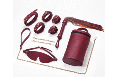 BDSM Bondage Set – The Ultimate Wine Red SM Restraint Kit 1