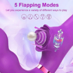 Der Ultimative Strapless Strap On Vibrator mit 10 Vibrationen & 5 Klatschen – Explosiver G-Punkt & Klitoris-Thrill! – Bild 7