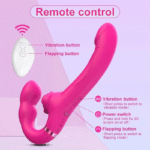 Der Ultimative Strapless Strap On Vibrator mit 10 Vibrationen & 5 Klatschen – Explosiver G-Punkt & Klitoris-Thrill! – Bild 4