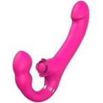 Der Ultimative Strapless Strap On Vibrator mit 10 Vibrationen & 5 Klatschen – Explosiver G-Punkt & Klitoris-Thrill! – Bild 2