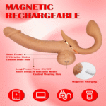 Ultimative Strapless Strap On Vibrator mit 9 Modi, G-Punkt & Klitoris-Stimulator – Doppelter Thrill für Paare! – Bild 8